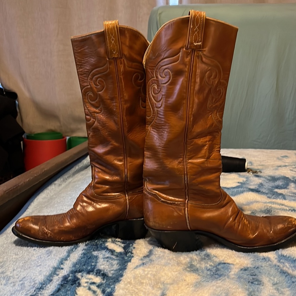 Vintage tony lama cowboy boots - Picture 2 of 14